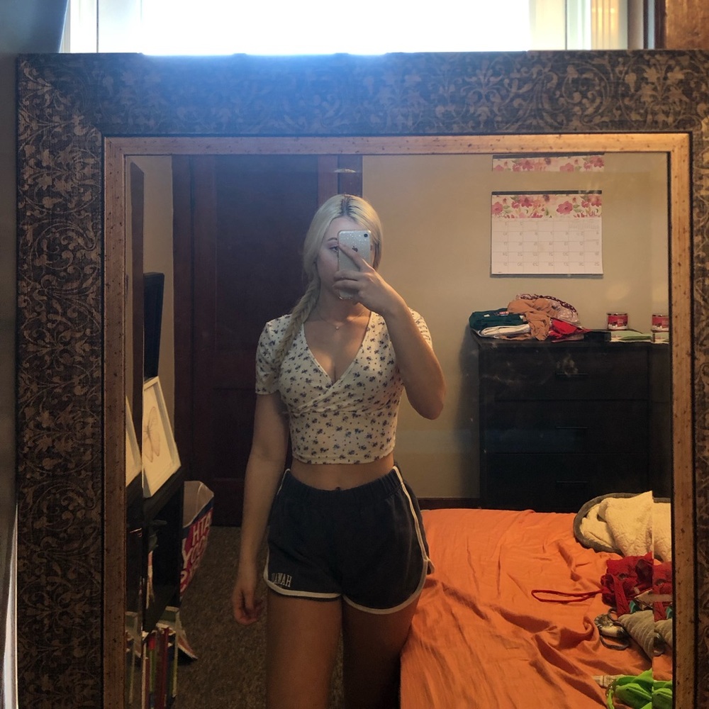 shein crop top 💜